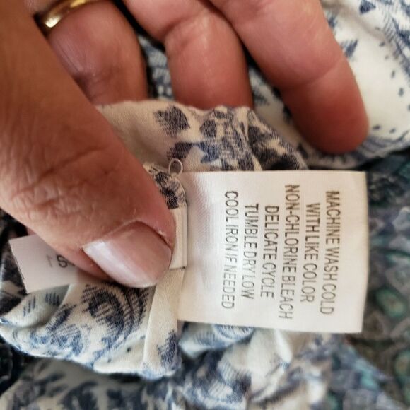 Moral fiber boho off the shoulder dress - Picture 4 of 7